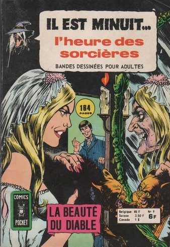 Scan de la Couverture Il est minuit l'heure des sorcires n 9